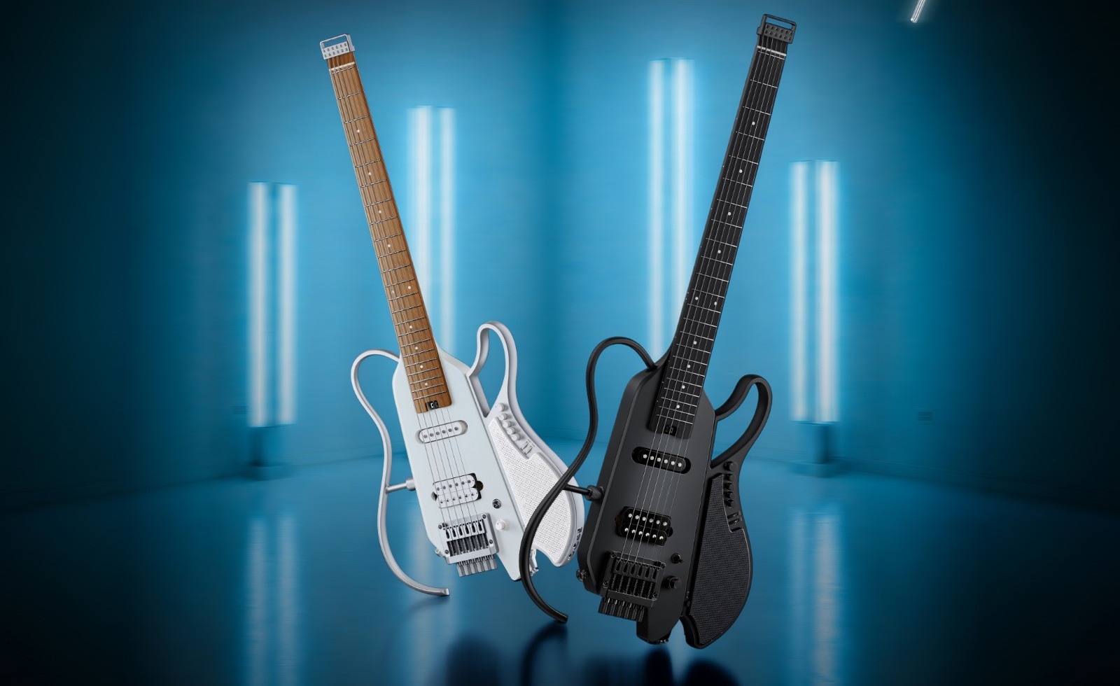 Donner HUSH X Live guitar