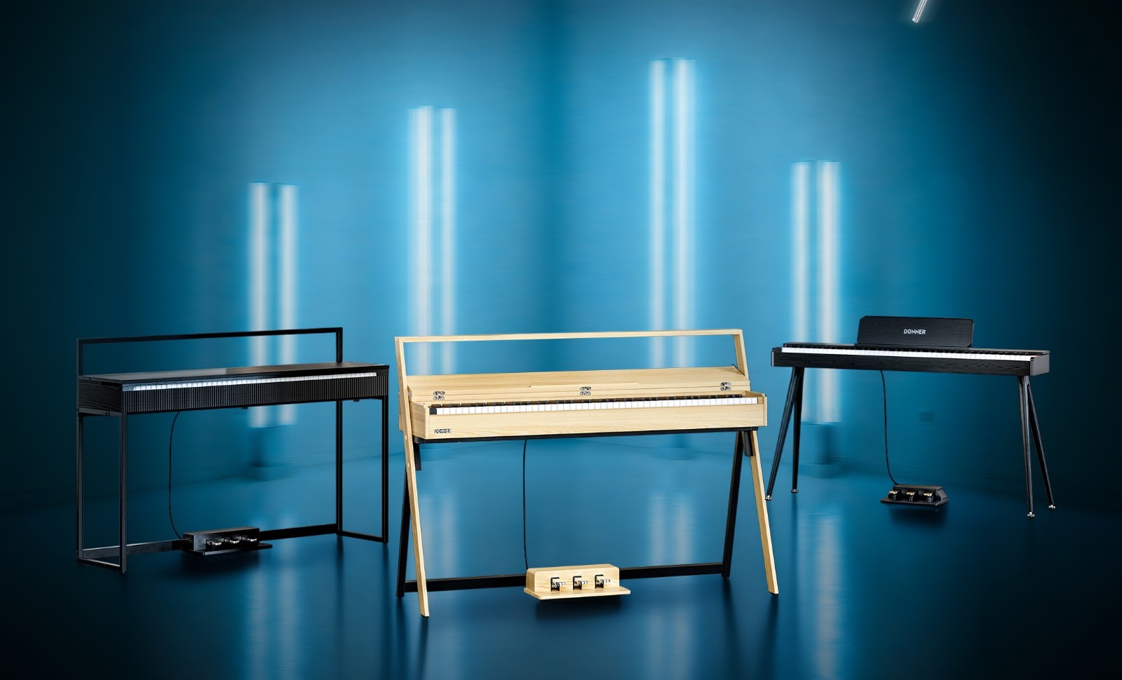 Donner Oura series digital pianos